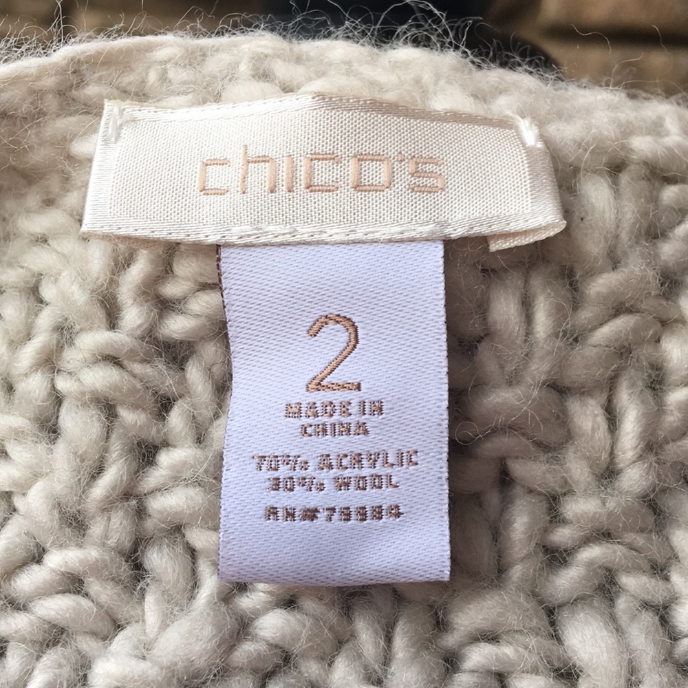 CHICO’S pullover sweater - Picture 4 of 4